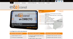 Desktop Screenshot of estecanaltv.com